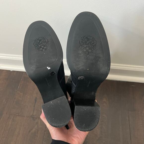 Vince Camuto "Zeldina" Leather Heeled Boot - Picture 8 of 8